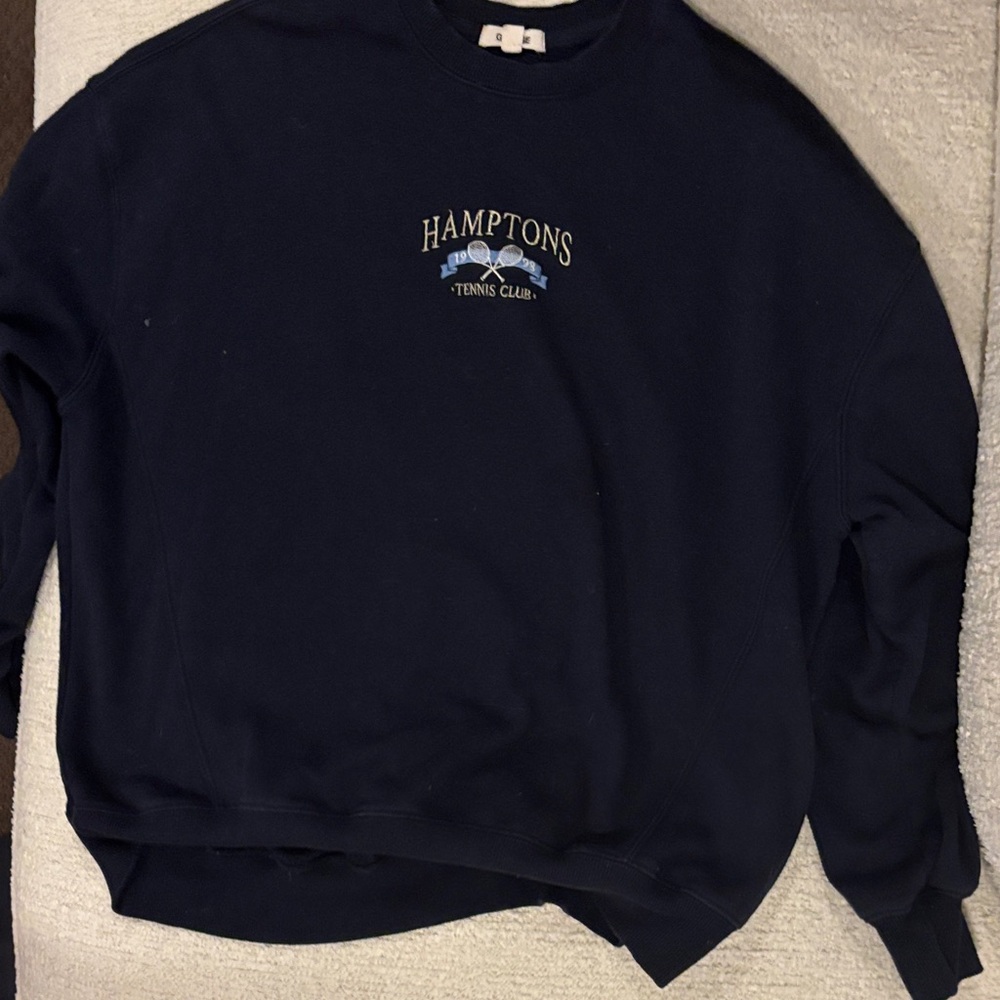 Hamptons Tennis Club Navy Sweater
